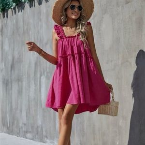 Pink shein dress